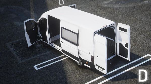 Volkswagen Crafter 2022 | Debadged | Template