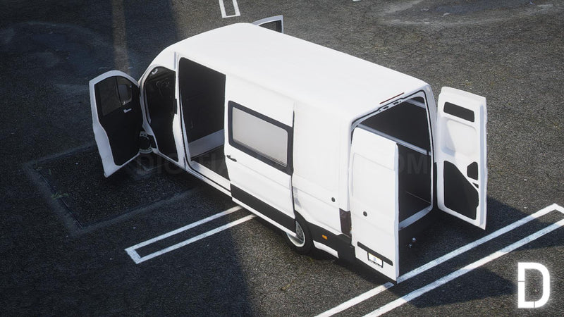 Volkswagen Crafter 2022 | Debadged | Template