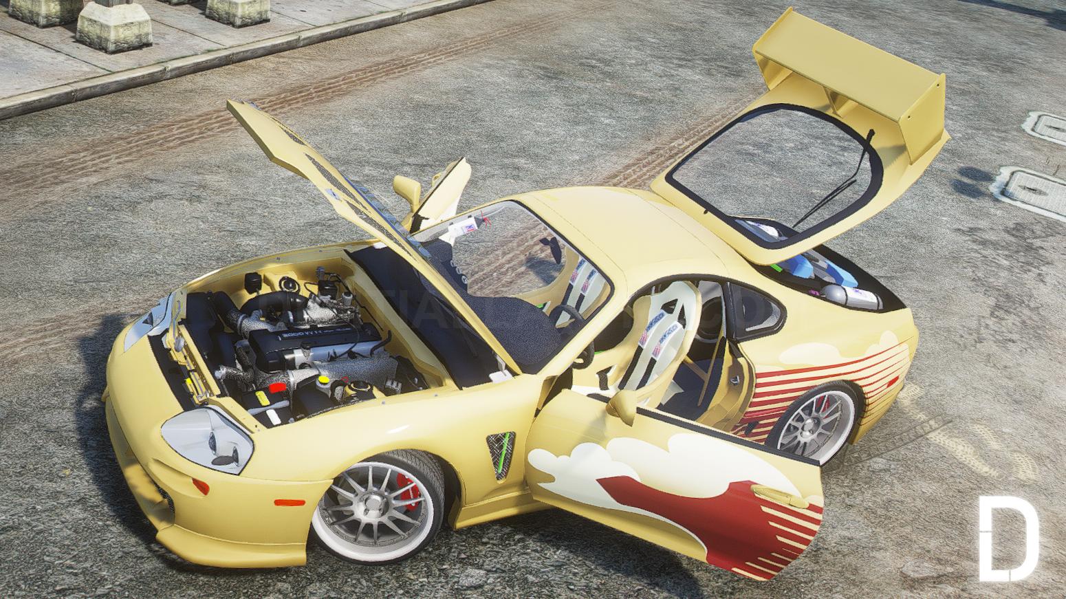 Toyota Supra Mk4 2F2F | Debadged