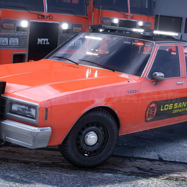 Fire Department Vanilla Pack | 9 Vehicles | Templates