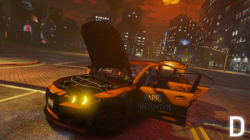 Ubermacht Sentinel GTS Halloween Custom | Tuning | Template