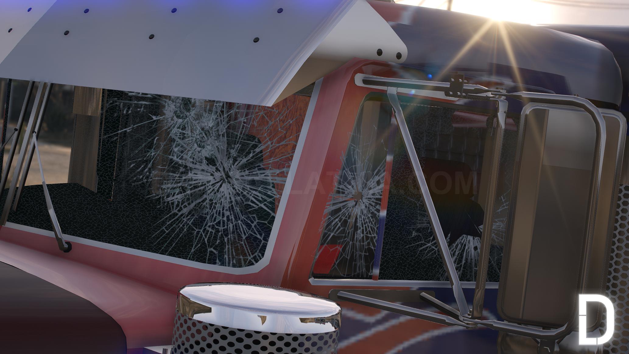 Peterbilt 379 Optimus Prime | Debadged | Template