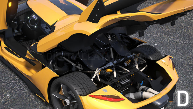 Koenigsegg Jesko 2020 | Debadged | Template