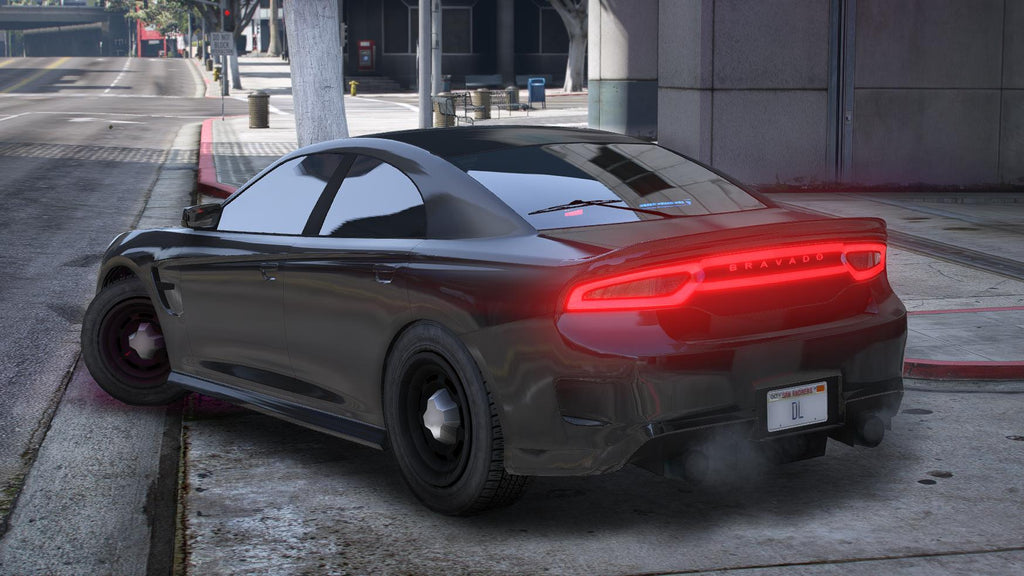 Bravado Buffalo STX Unmarked Police Taxi | Tuning | Custom Sound | Template