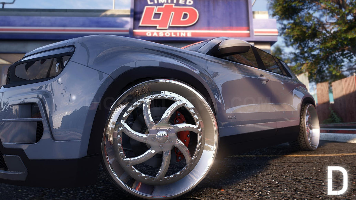 Custom 100 Lore Friendly Donk Rims Pack