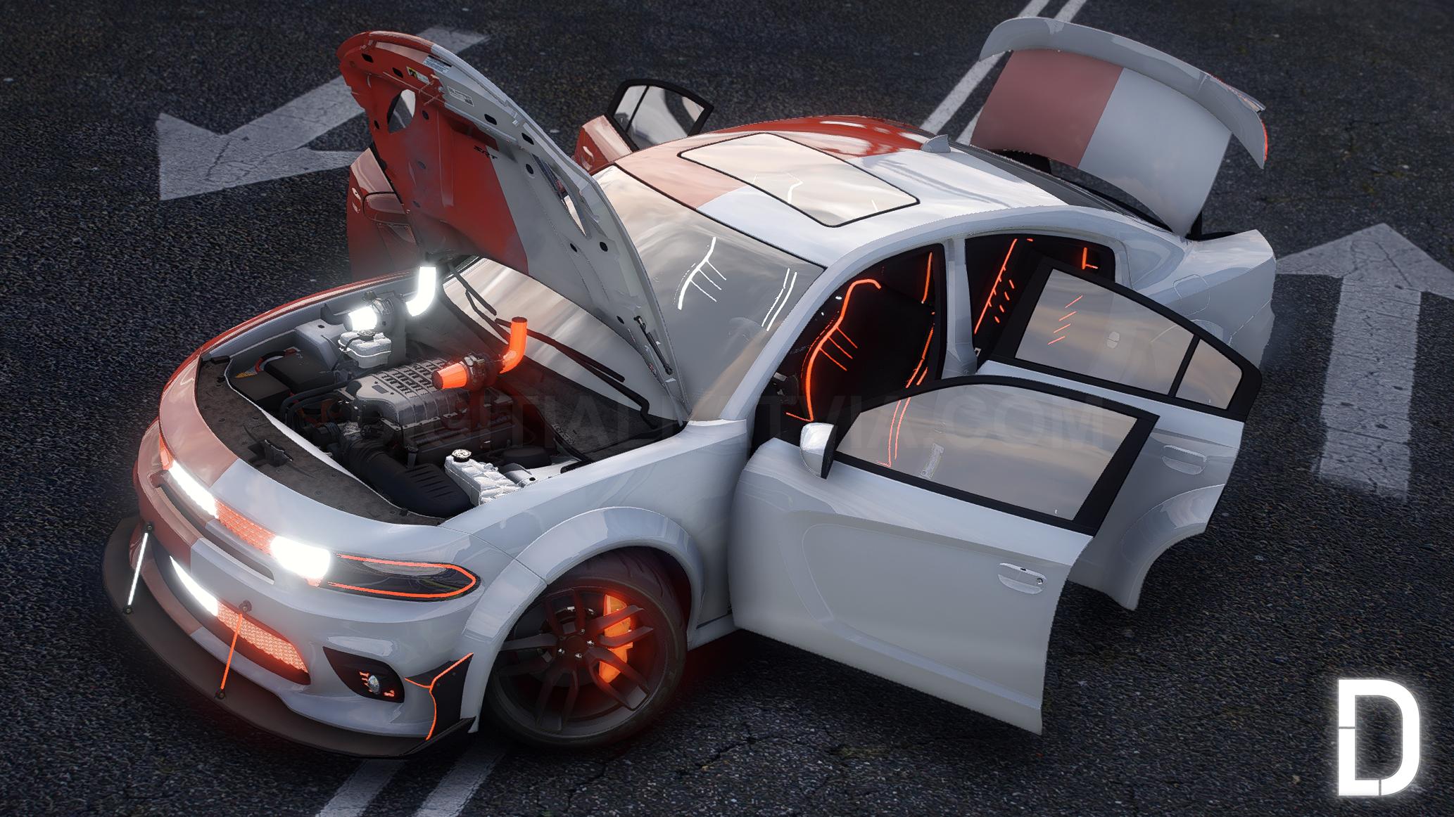 Dodge Charger SRT 392 Hemi Twin-Turbo | Debadged | Custom Sound
