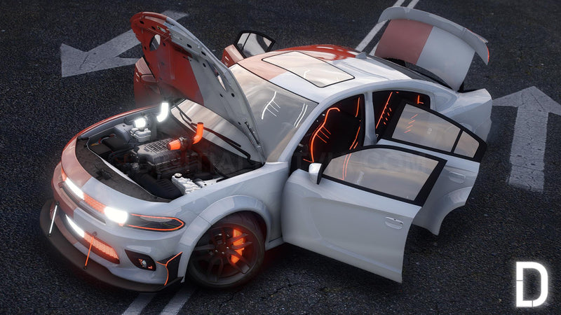 Dodge Charger SRT 392 Hemi Twin-Turbo | Debadged | Custom Sound