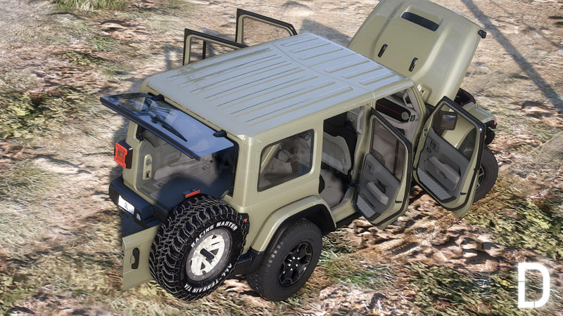 Jeep Wrangler Rubicon 2024 | Debadged