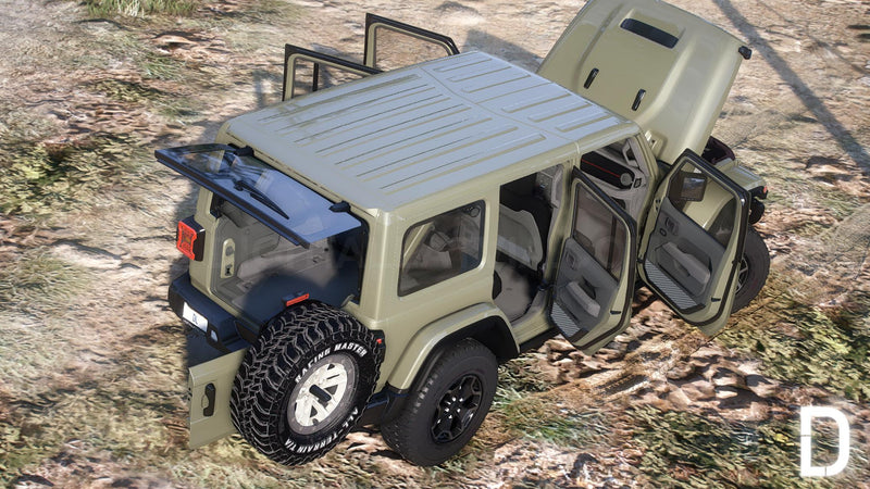 Jeep Wrangler Rubicon 2024 | Debadged