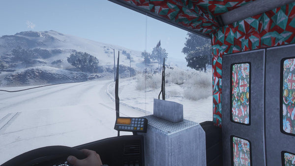 Weihnachtsbus | Vorlage