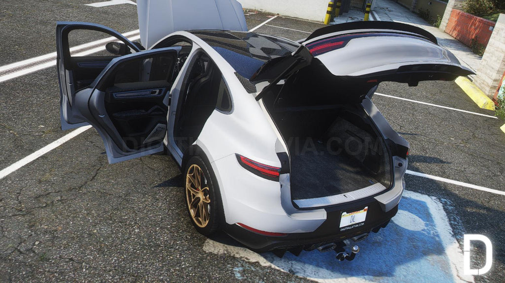 Porsche Cayenne Turbo GT 2022 | Debadged | Template