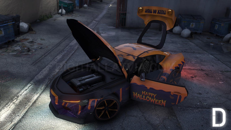 Dinka Jester RR Widebody Halloween | Tuning | Custom Sound | Template