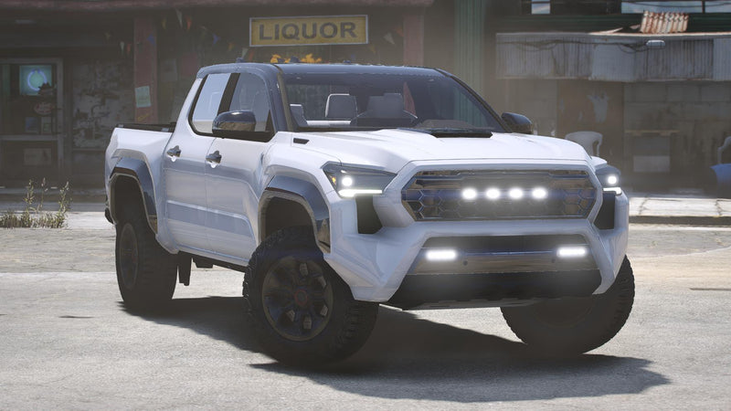 Toyota Tacoma 2024 | Ohne Emblem | Vorlage