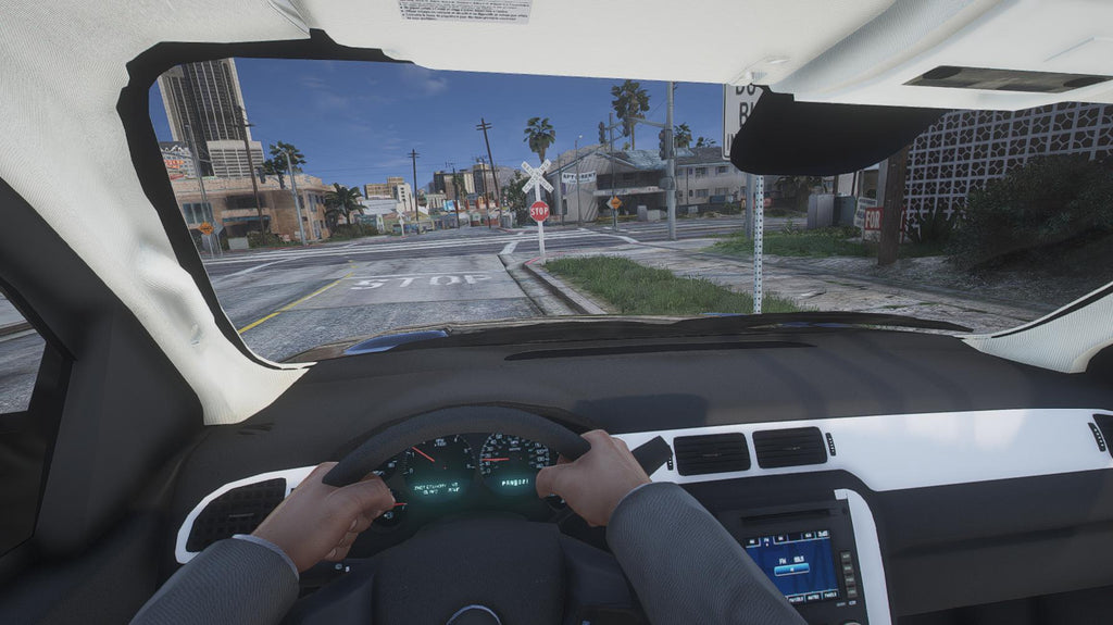 Chevrolet Tahoe LTZ 2014 Donk | Debadged | Template