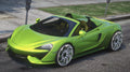 McLaren 570s Spyder Donk | Ohne Emblem | Animiertes Dach