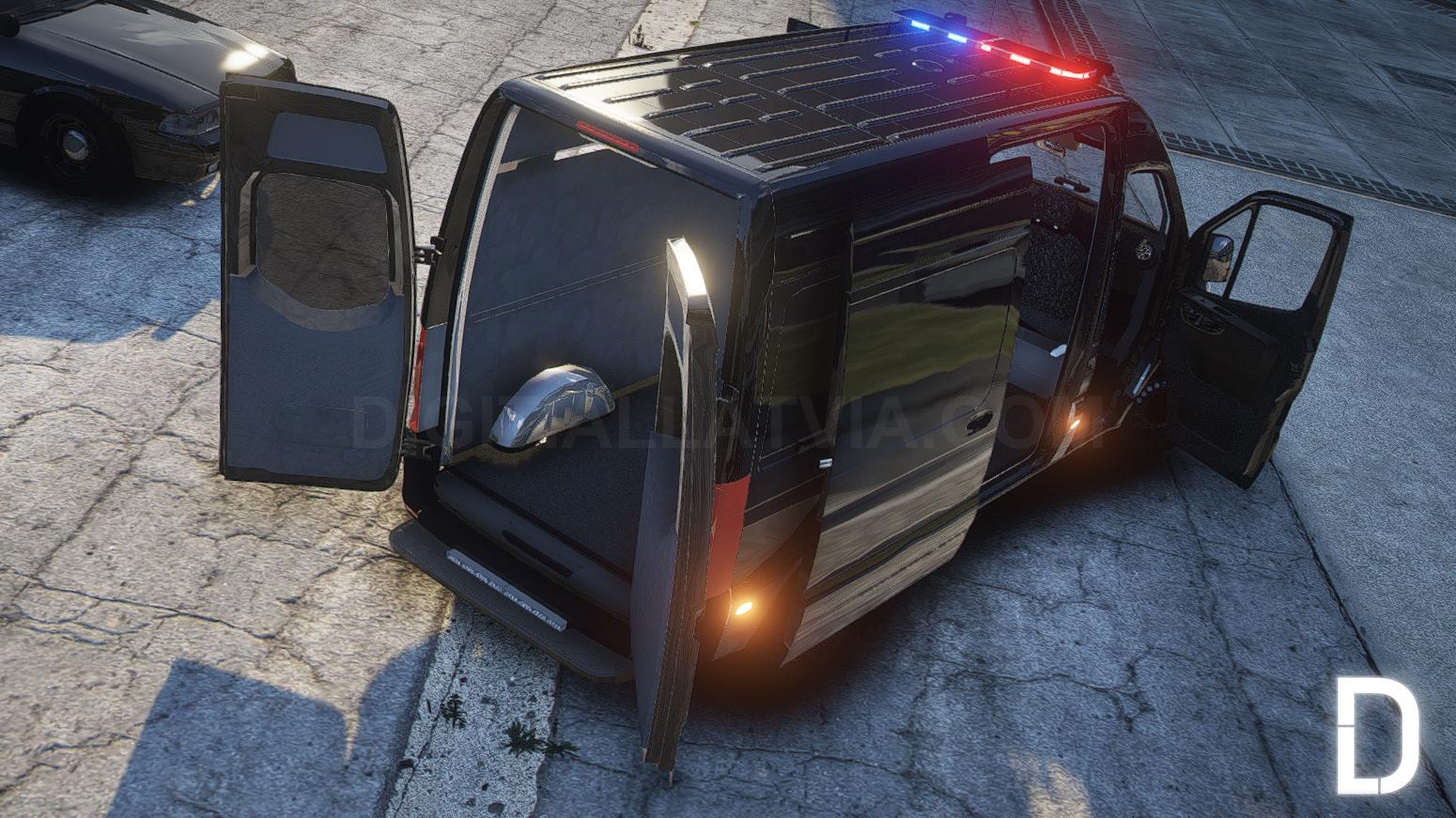 Mercedes-Benz Sprinter SWAT 2019 | Debadged