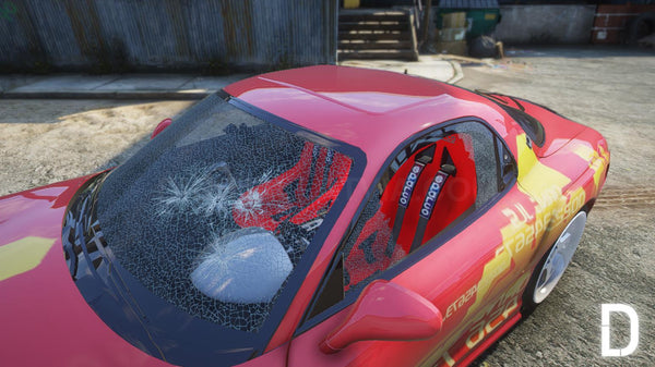 Mazda RX7 2F2F | Debadged