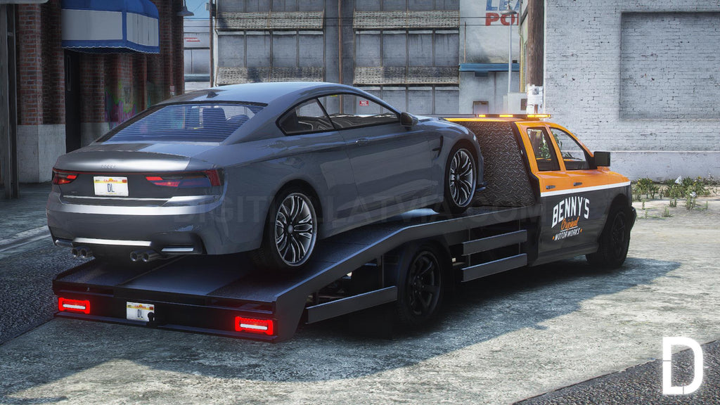 Bravado Bison Tow Truck Bennys | Template