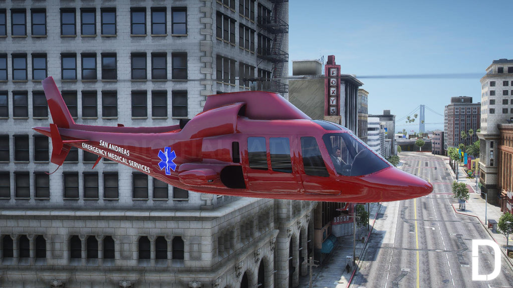 Buckingham Swift EMS Helicopter | Template