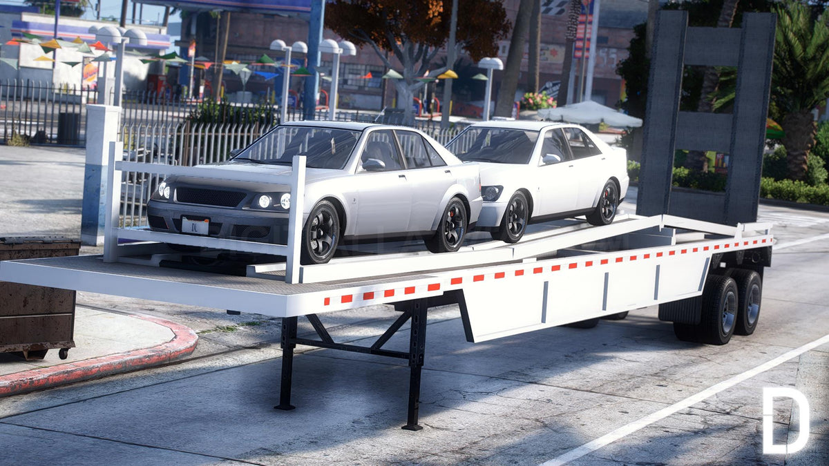Car Carrier Trailer Single