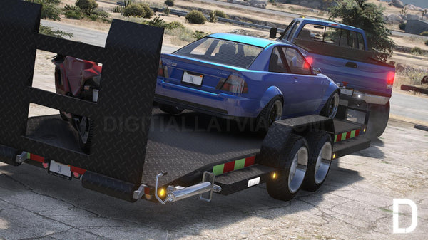 Ford F-350 Super Duty Truck + Trailer | Debadged