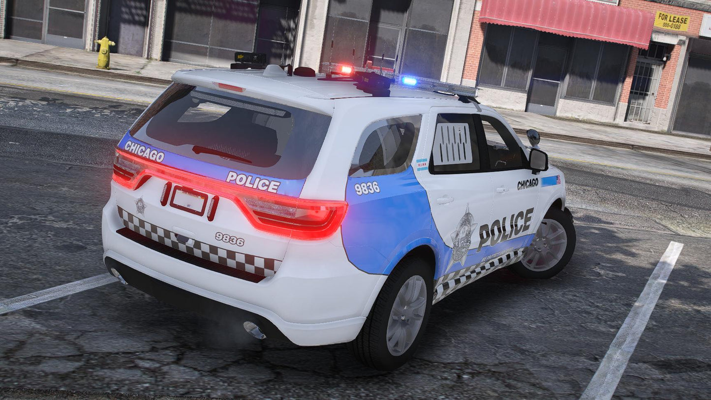 Debadged Chicago Police Pack | 5 Vehicles | Templates