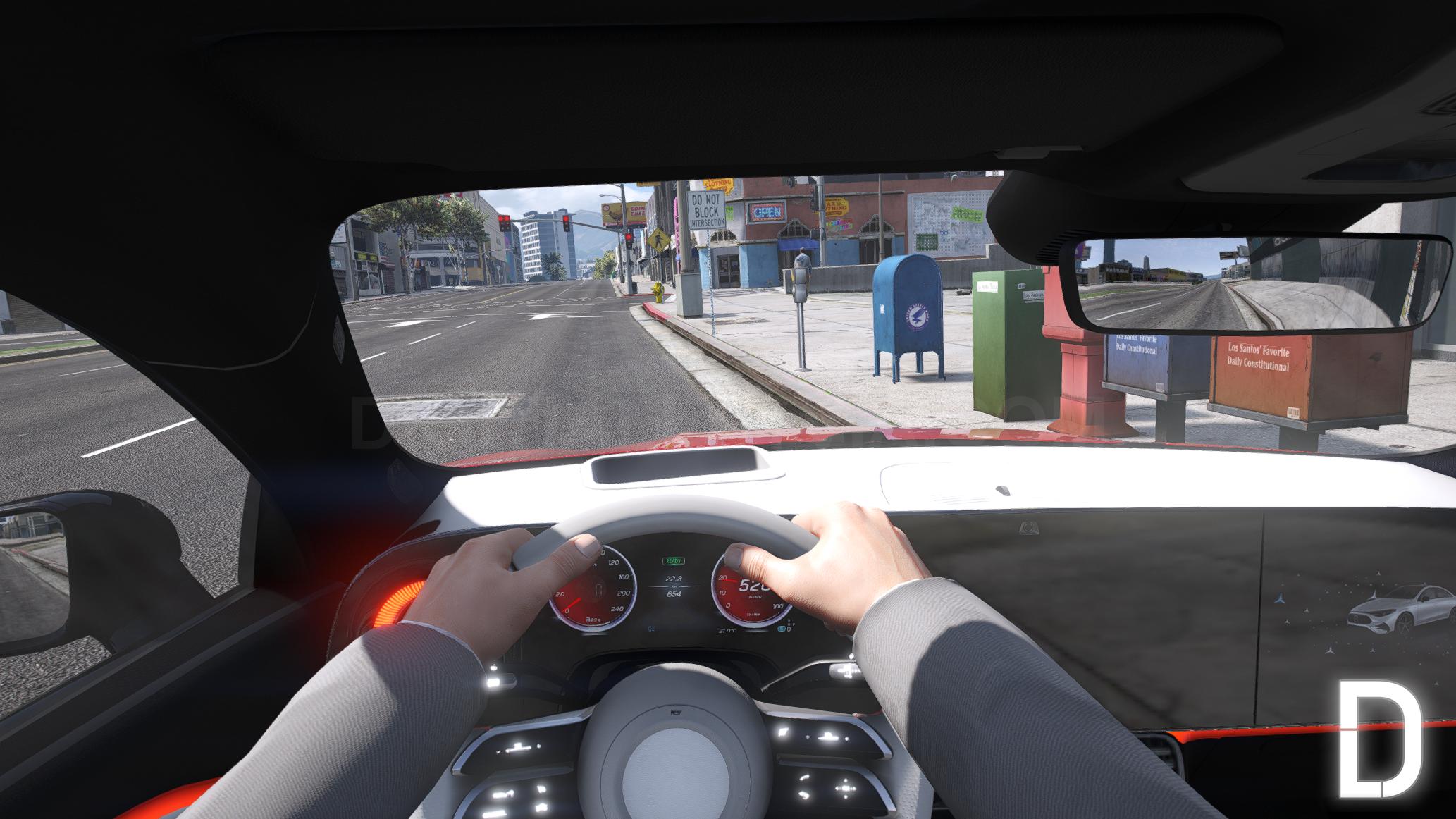 Mercedes-Benz CLA EV 2025 | Debadged | Tuning |  Template