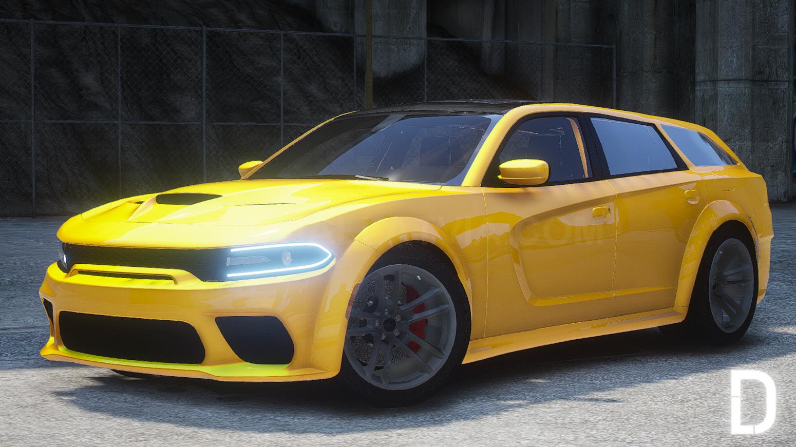 Dodge Charger Magnum Hellcat 2021 | Debadged