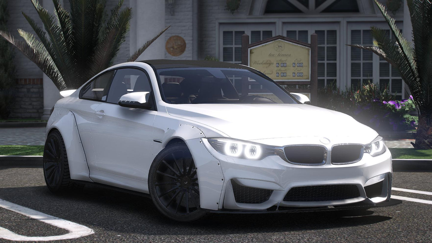 BMW M4 F82 LibertyWalk | Debadged | Tuning | Template