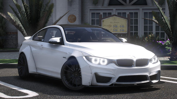 BMW M4 F82 LibertyWalk | Abzeichen entfernt | Tuning | Vorlage