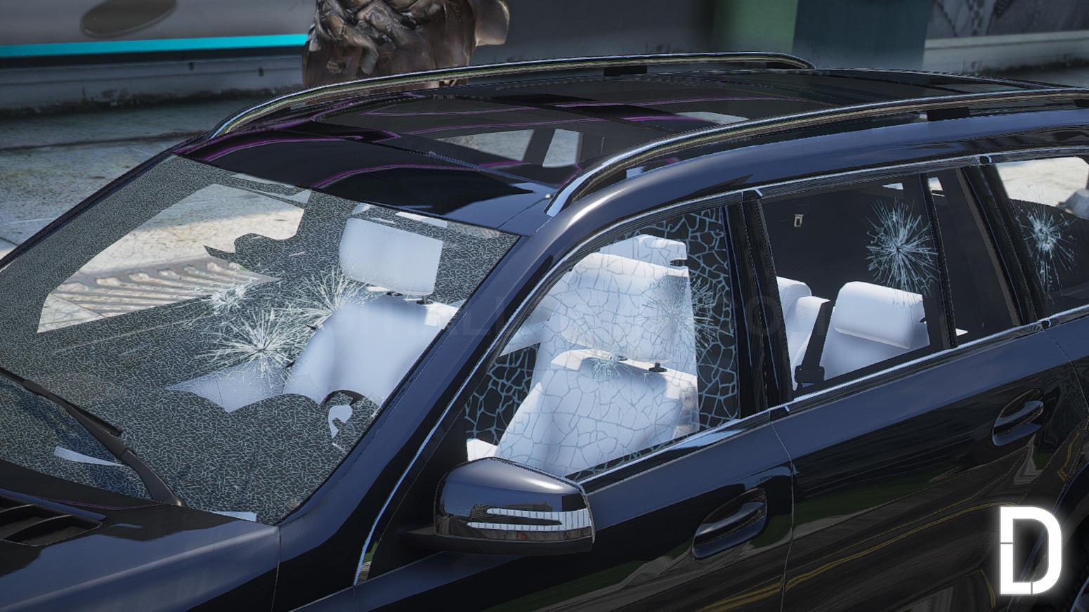 Mercedes-AMG GLS 63 2016 | Debadged | Template