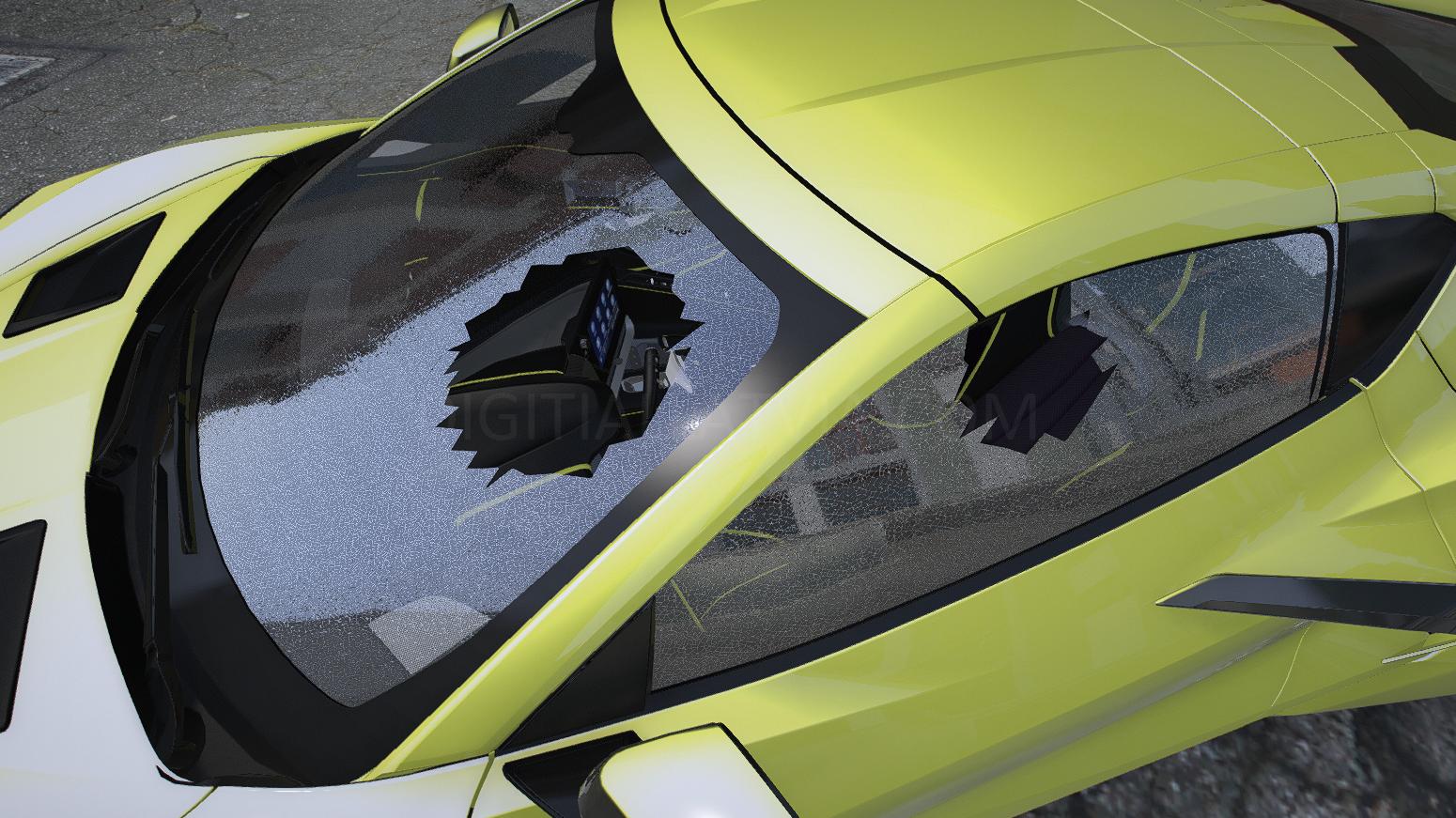 Chevrolet Corvette C8 | Ohne Emblem | Vorlage