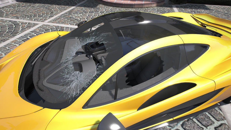 McLaren P1 | Abzeichen entfernt | Vorlage
