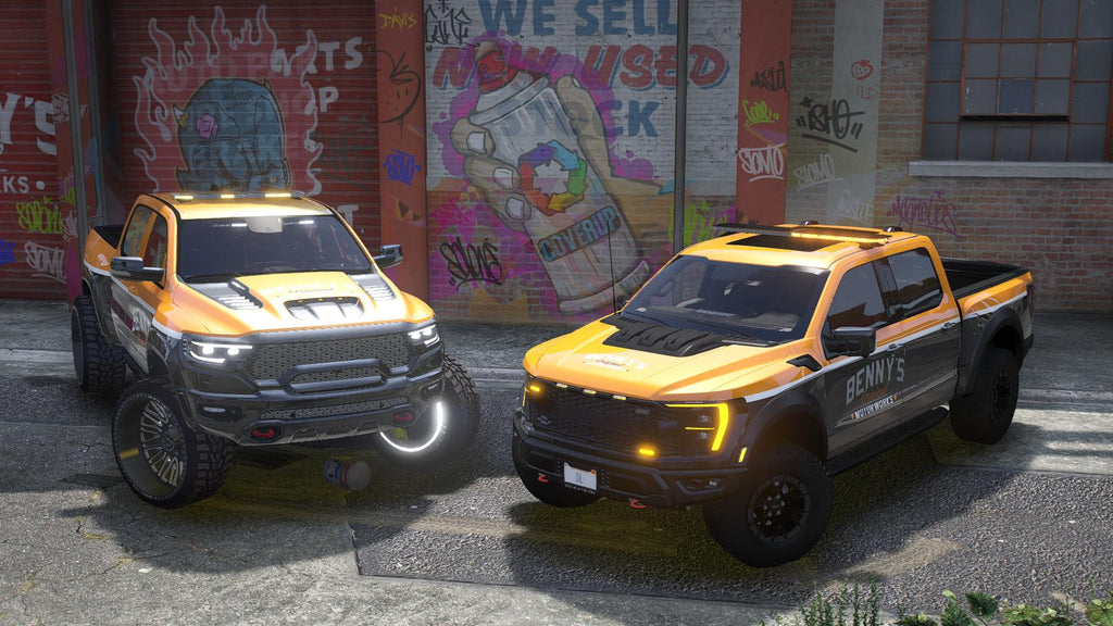 Benny's Mechanics Debadged Car Pack | 10 FAHRZEUGE | Vorlagen