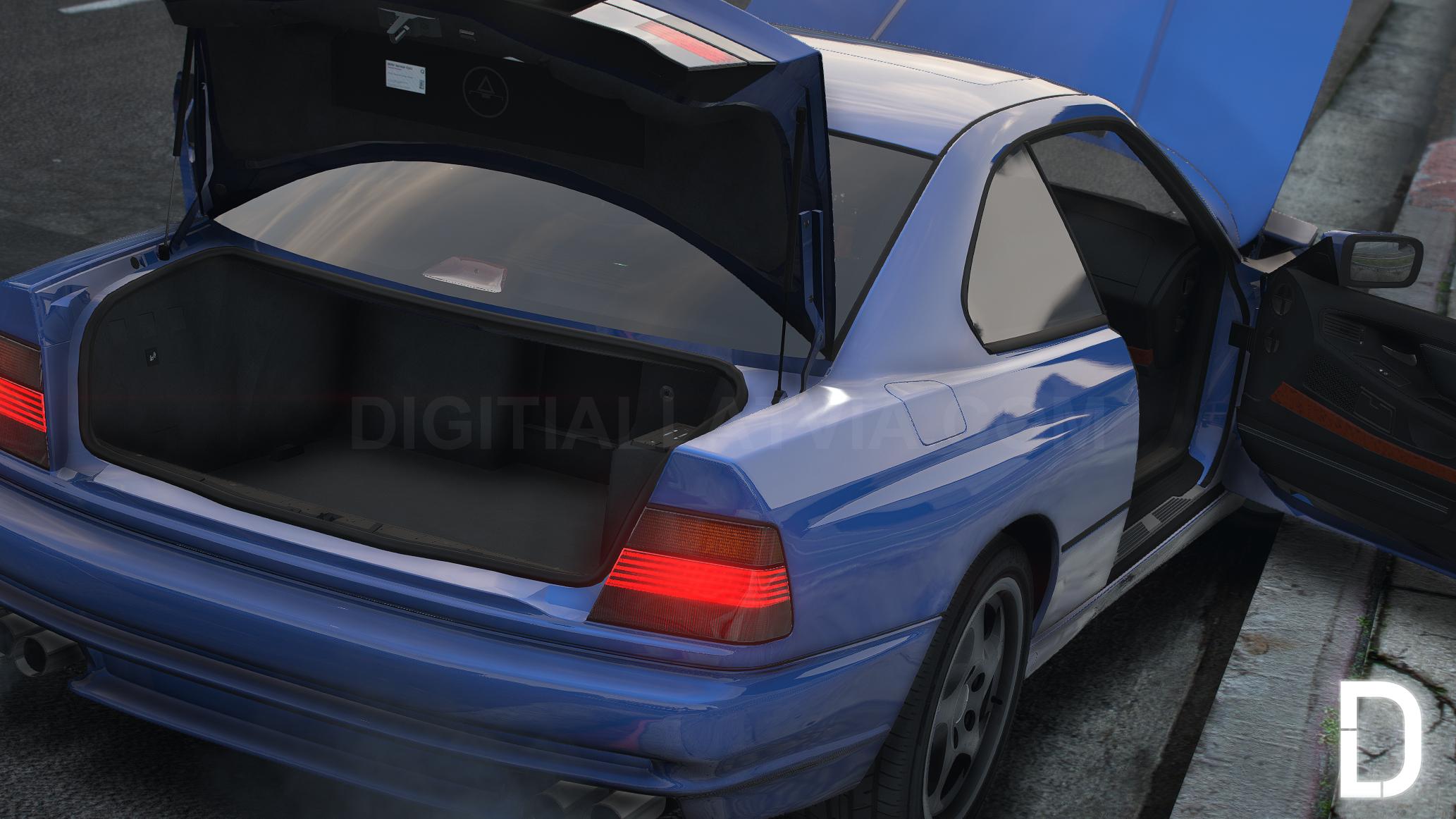 BMW 850 E31 | Debadged | Tuning | Template