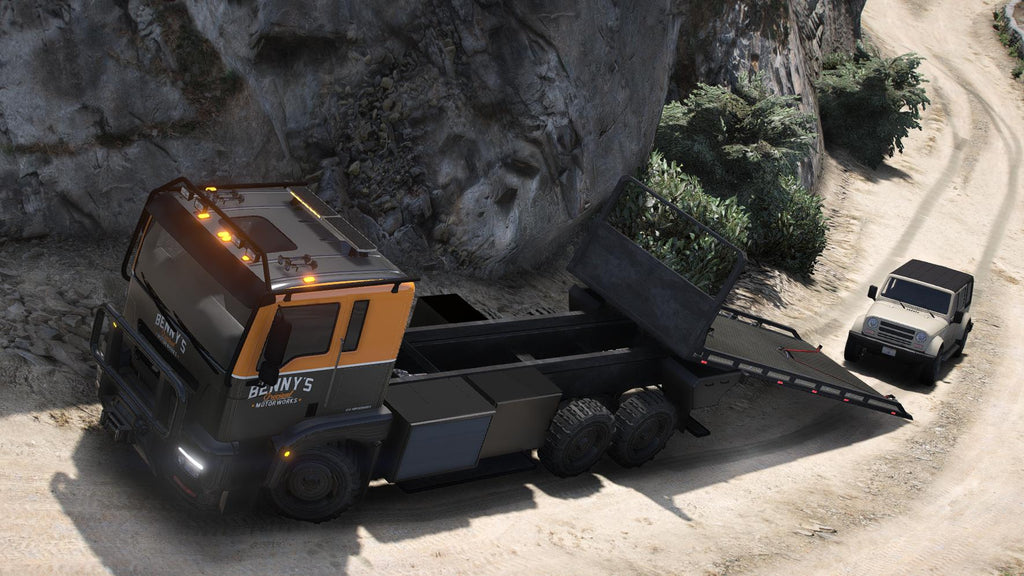 Benny's Mechanics Tow Vanilla Pack | 5 Vehicles | Templates