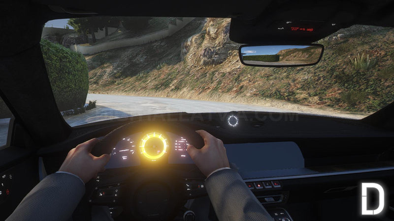 Porsche 911 Dakar 2023 | Ohne Embleme | Vorlage