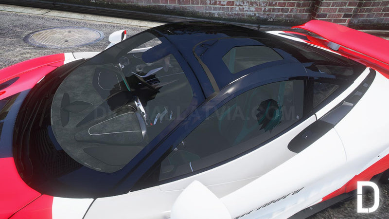 McLaren 720S | Ohne Embleme | Vorlage