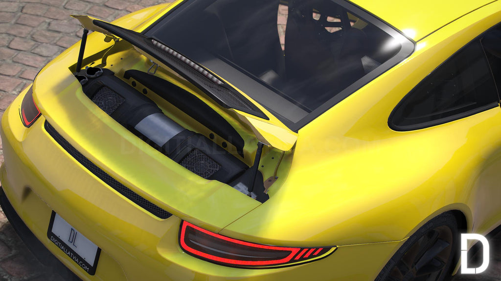 Porsche 911 R 2016 | Debadged | Tuning | Template | Custom Sound