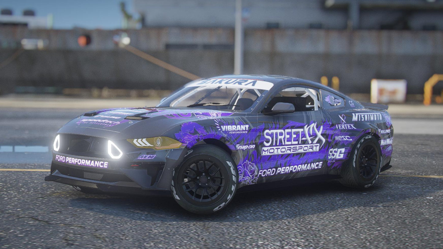 Ford Mustang RTR Drift | Debadged