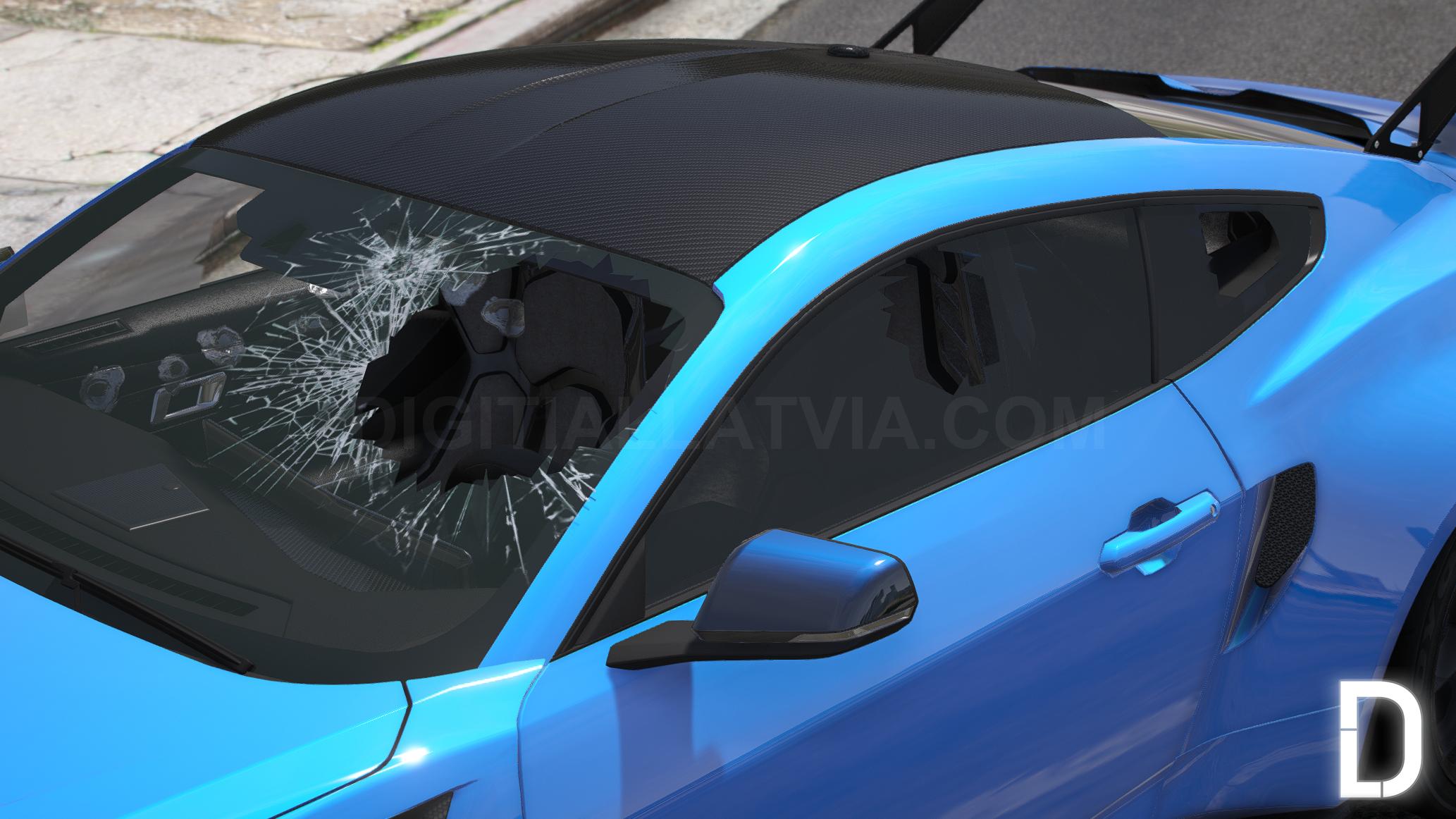 Ford Mustang GTD 2025 | Debadged | Template