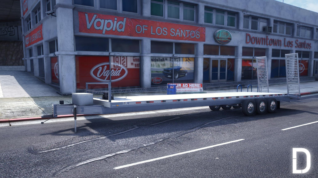 Car Trailer Double