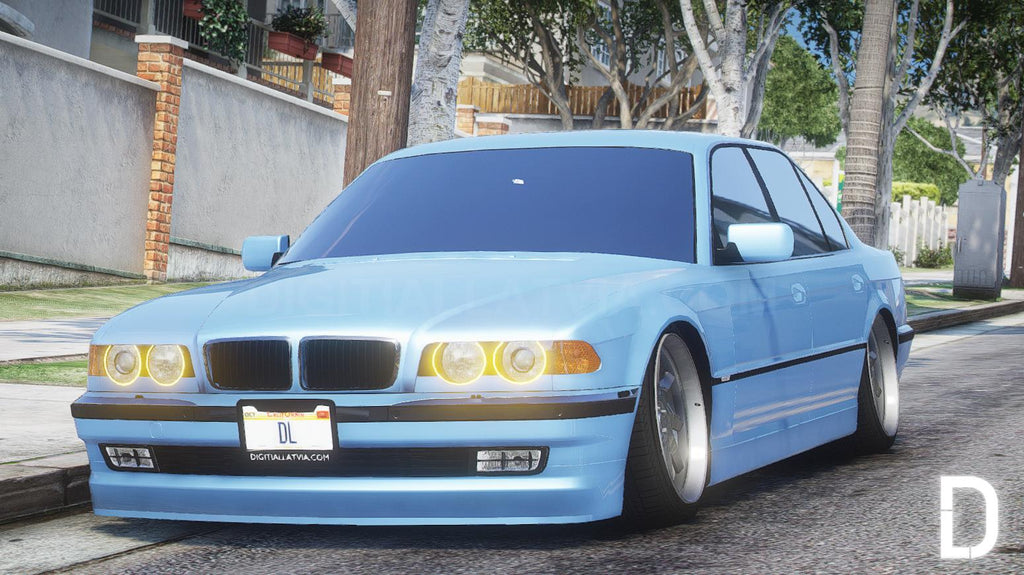 BMW E38 750iL Stanced | Debadged