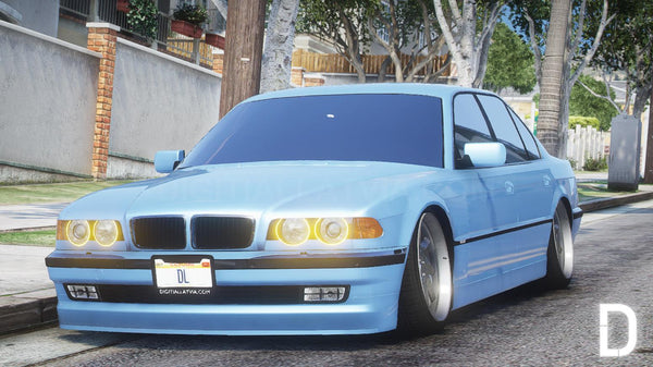 BMW E38 750iL Stanced | Debadged