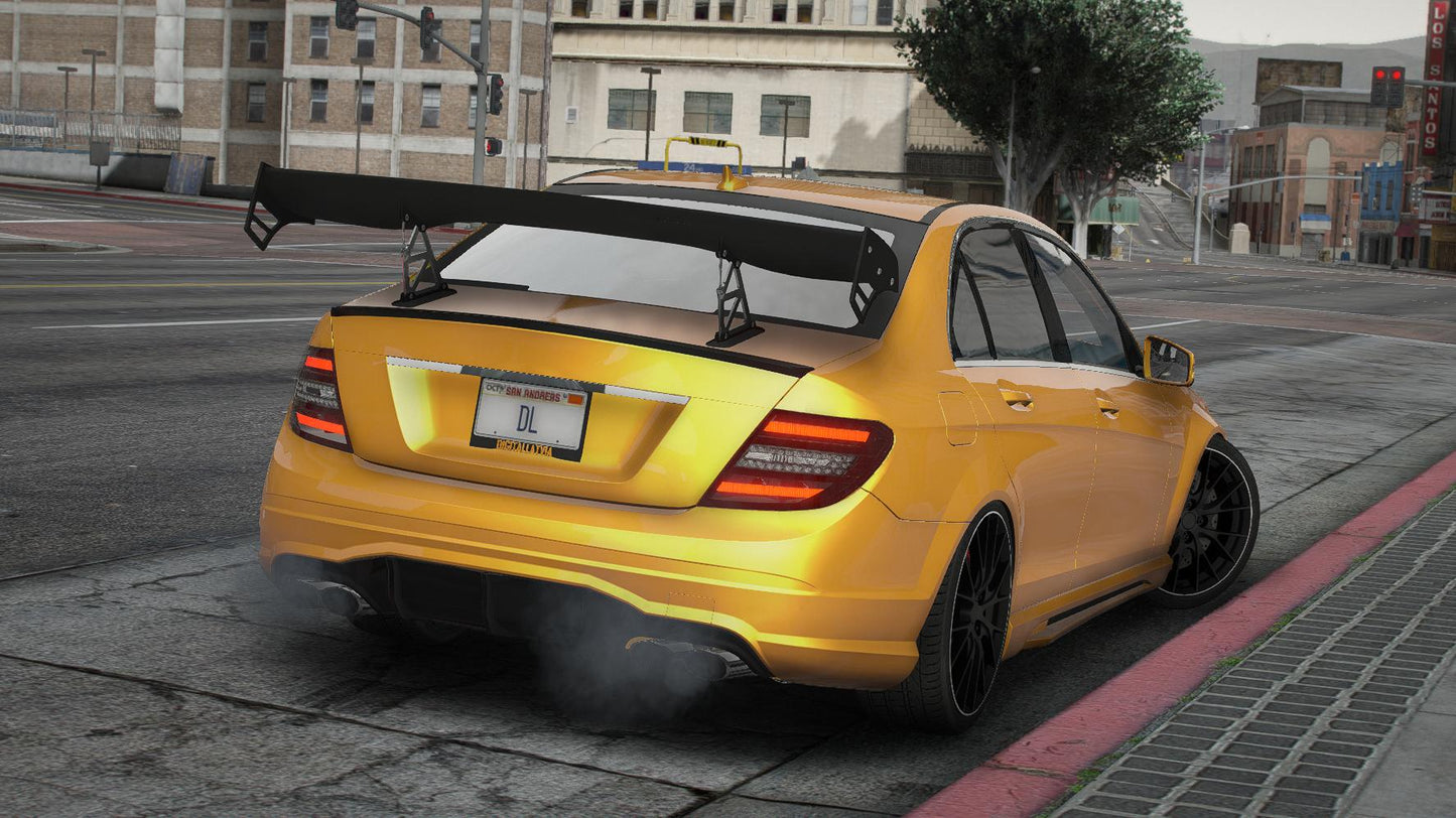 Mercedes-Benz C63 AMG 2014 | Debadged | Tuning