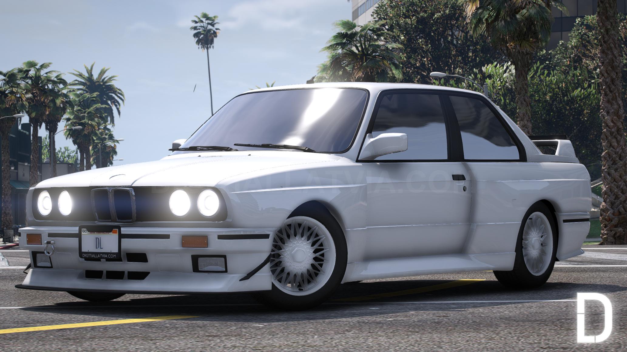 BMW M3 E30 1990 | Debadged | Template | Tuning