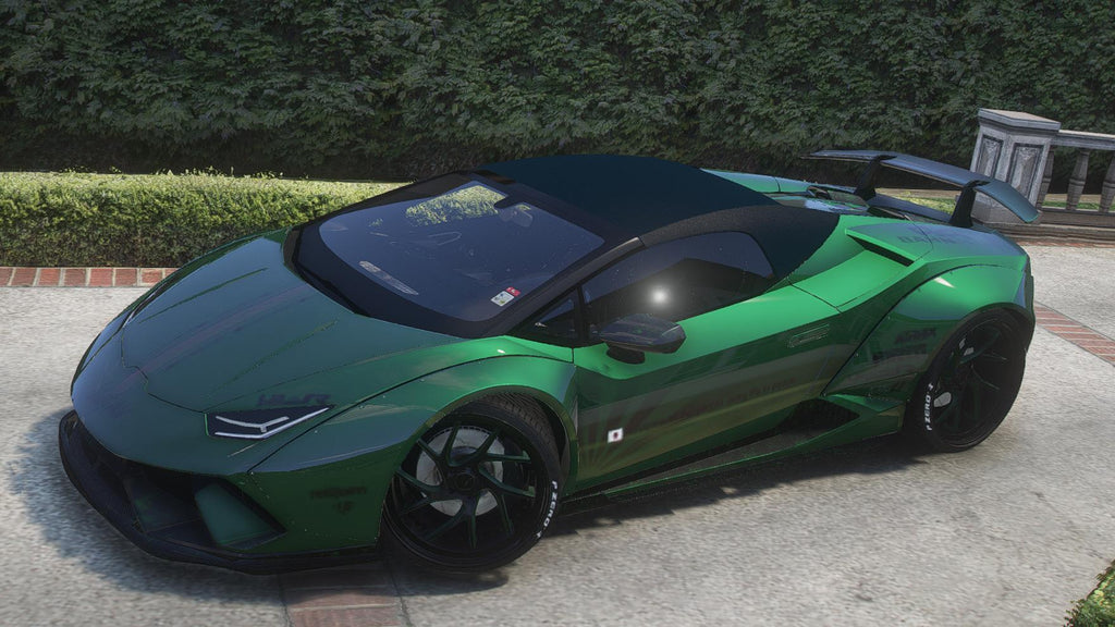 Lamborghini Huracan Spyder Liberty Walk | Ohne Emblem