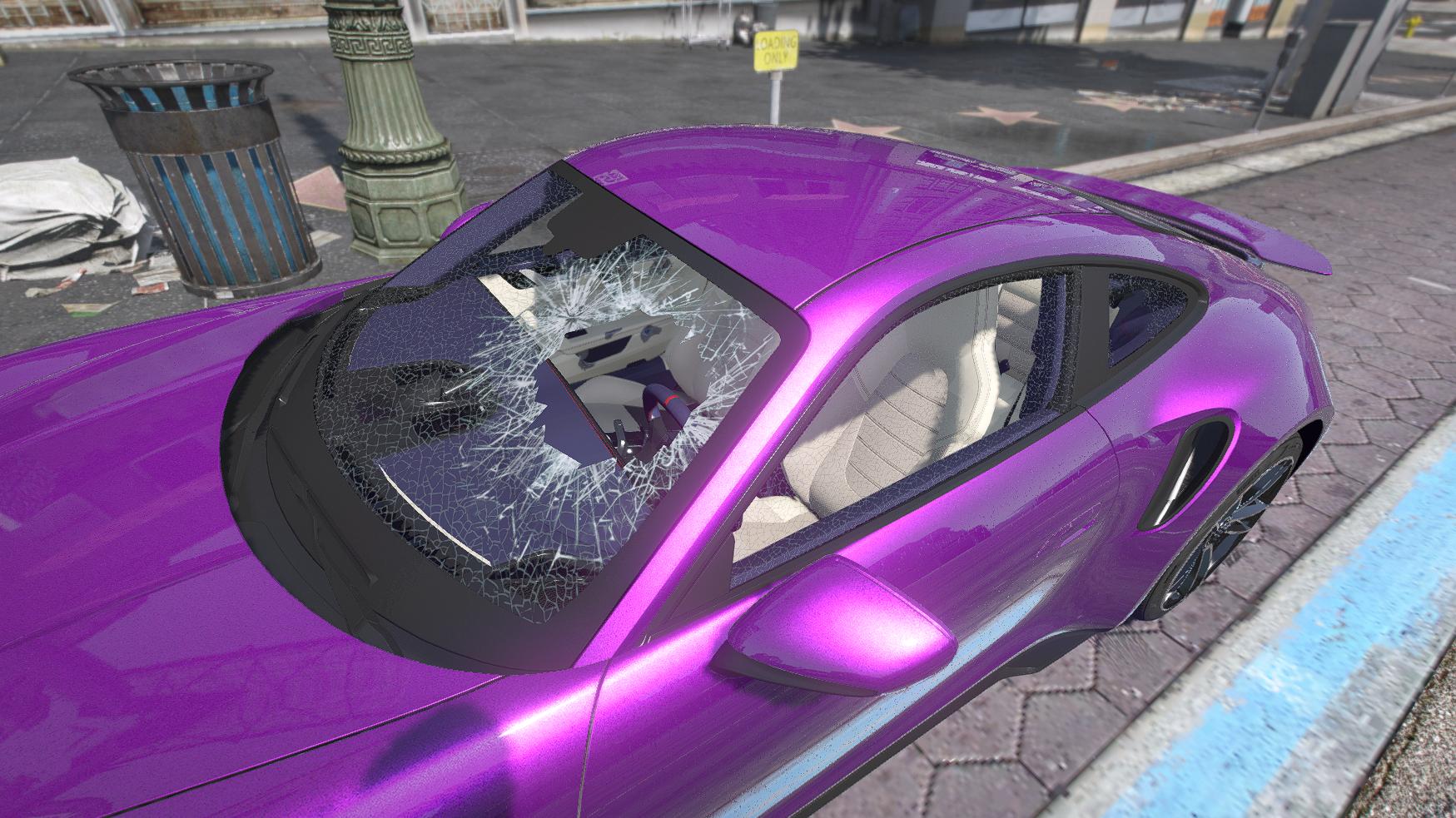 Porsche 911 (992) Turbo S 2021 | Debadged | Template