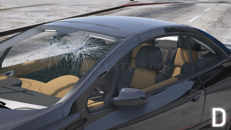 Peugeot 307 Coupe Cabriolet 2004 | Debadged | Animated Roof