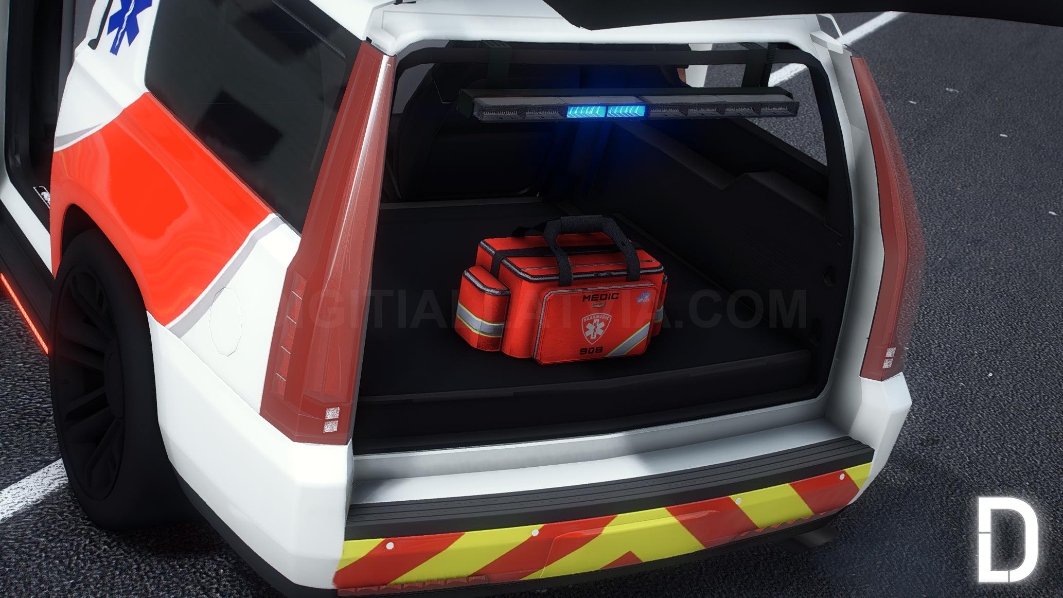 Cadillac Escalade EMS | Debadged | Template